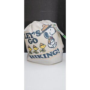 NWT CAMP SNOOPY LETS GO HIKING CHILDS  SLUMBER SACK W/SLING BAG Beagle Scouts
